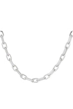 Load image into Gallery viewer, Stainless Steel big elongated chain “Silver”
