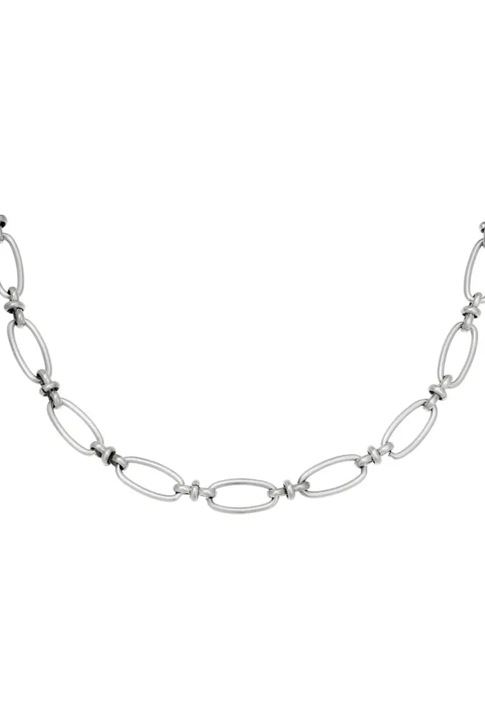 Stainless Steel chain ketting porto “Silver”