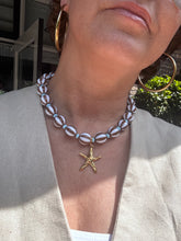 Afbeelding in Gallery-weergave laden, Candy kralenketting met zeester bedel “Brown”
