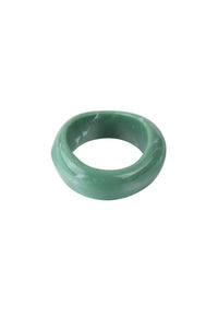 Acryl bangle armband groen
