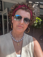 Afbeelding in Gallery-weergave laden, Candy kralenketting met zeester bedel “Brown”

