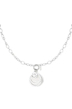 Load image into Gallery viewer, Funky smile ketting “Silver”
