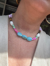 Afbeelding in Gallery-weergave laden, Multicolor kralenketting “turquoise”

