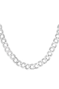 Stainless Steel big chain ketting “Silver”