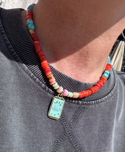 Kralenketting van schelpkralen “Ivy”