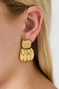 Stainless Steel oorbellen geometric gold