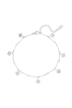 Load image into Gallery viewer, Stainless Steel enkelbandje North star “Silver”
