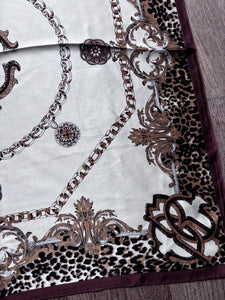 Sjaal van polyester 90x90cm “Silvie”