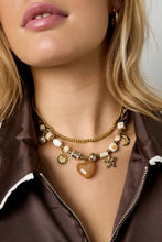 Afbeelding in Gallery-weergave laden, Bedel ketting met Leopard shawl “Brown”
