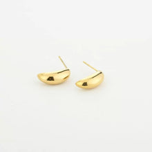 Load image into Gallery viewer, Stainless steel small drop oorbellen “gold”
