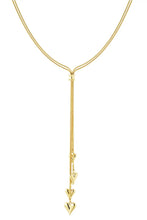 Afbeelding in Gallery-weergave laden, Stainless Steel lange ketting met small hearts “gold”
