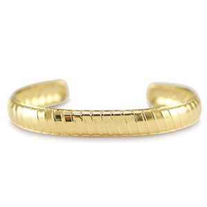 Stainless steel bangle armband “gold”