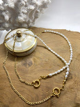 Afbeelding in Gallery-weergave laden, Prachtige Stainless steel ketting met zoetwaterparels “Sarah”
