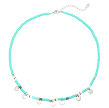 Afbeelding in Gallery-weergave laden, Kralenketting “Summerlove turquoise”
