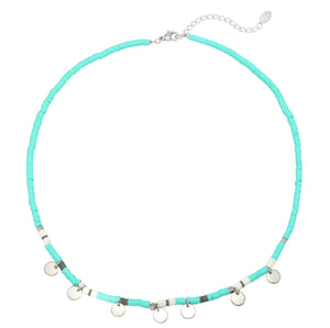 Kralenketting “Summerlove turquoise”