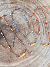 Afbeelding in Gallery-weergave laden, Stainless steel charm ketting “Red”
