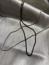 Afbeelding in Gallery-weergave laden, Mooie fijne Stainless steel ketting met witte zirkonia
