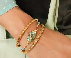 Lucky charm armband “Turquoise”