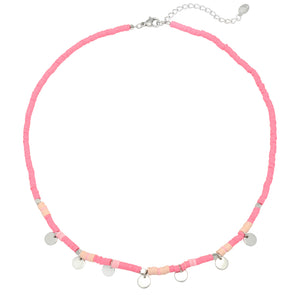 Kralenketting “summerlove Pink”