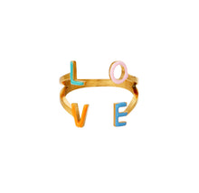 Load image into Gallery viewer, Stainless steel ring “Love”
