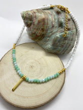 Afbeelding in Gallery-weergave laden, Mooie kralenketting met facetkralen “Minty”
