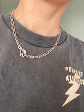 Afbeelding in Gallery-weergave laden, Stainless steel chainketting “Lightning”
